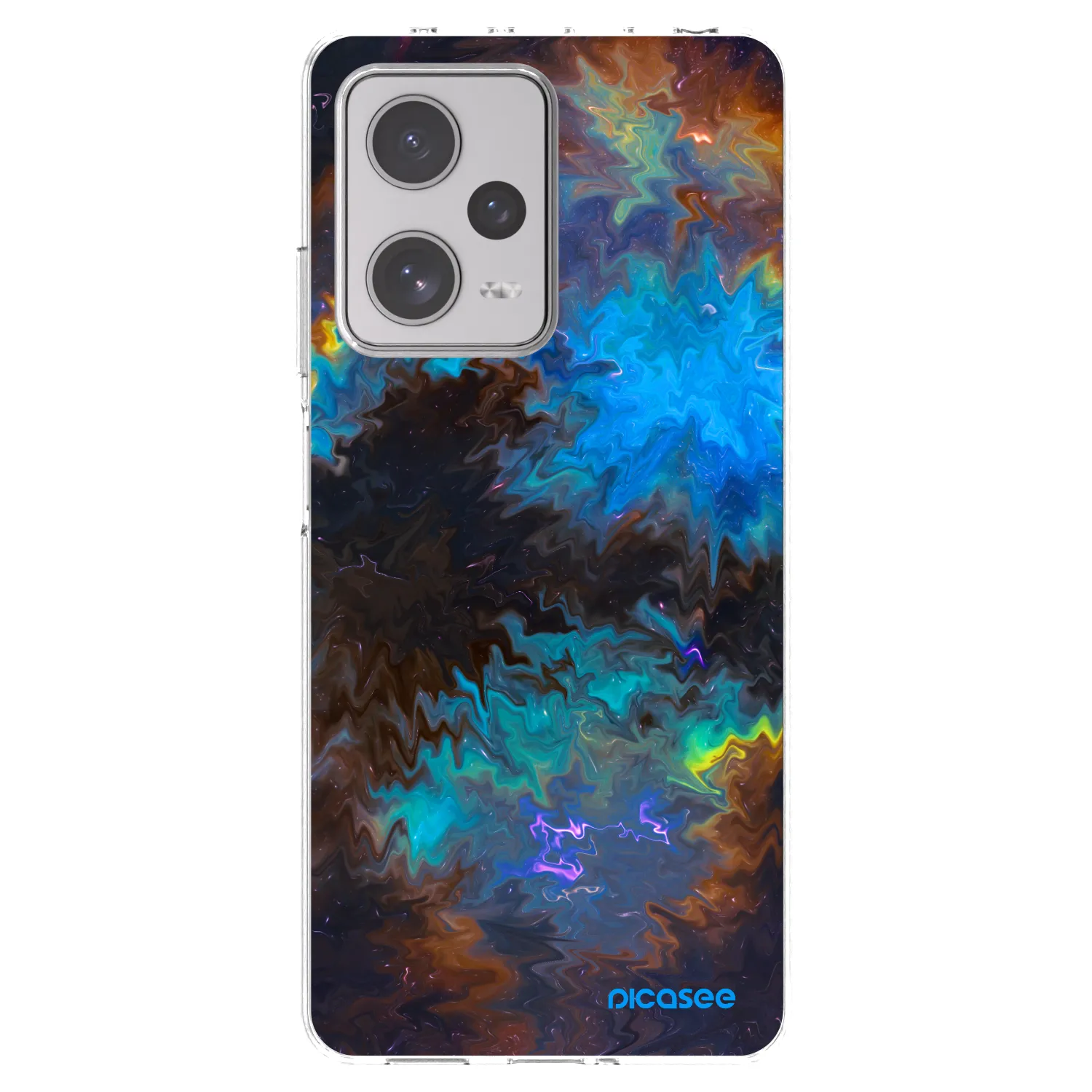 Picasee Xiaomi Redmi Note 12 Pro+ 5G Hülle - Transparentes Silikon - Space