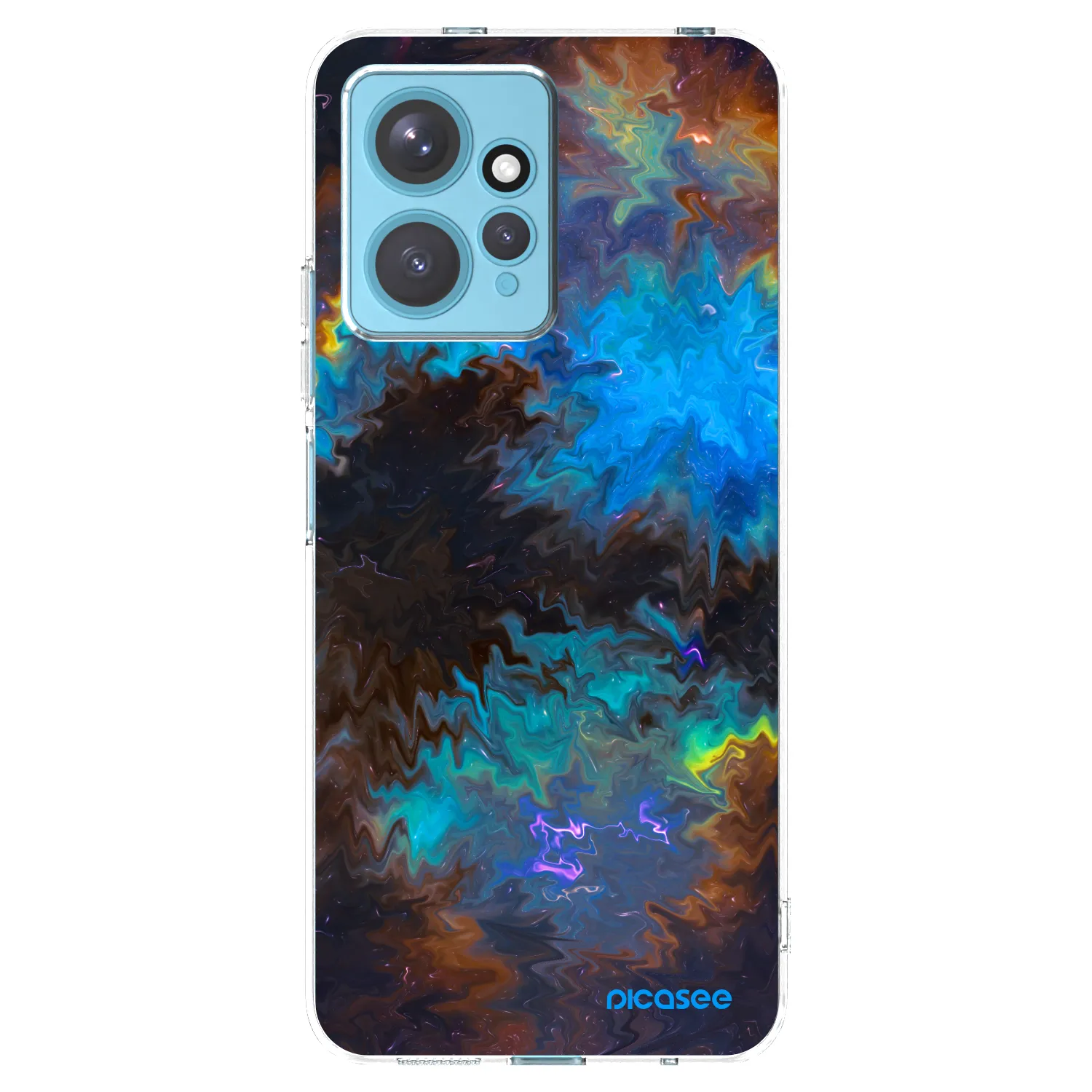 Picasee Xiaomi Redmi Note 12 4G Hülle - Transparentes Silikon - Space