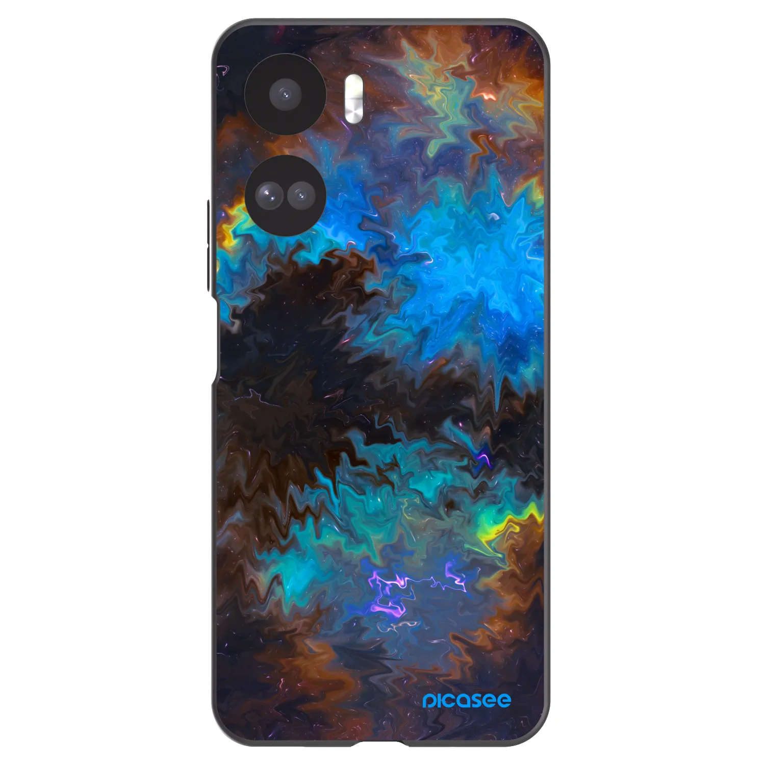 Picasee Honor 90 Lite 5G Hülle - Schwarzes Silikon - Space