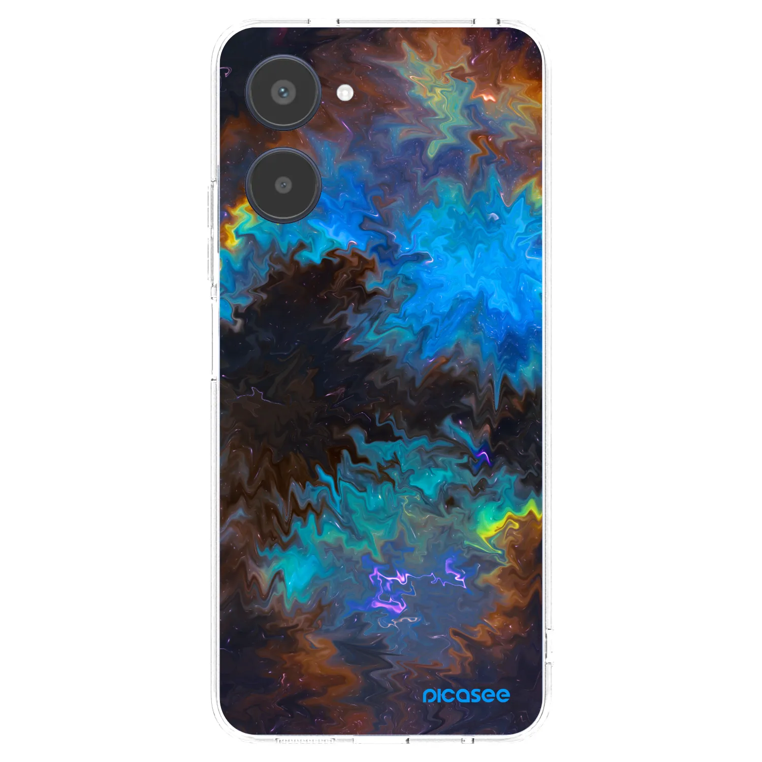 Picasee Realme 10 4G Hülle - Transparentes Silikon - Space