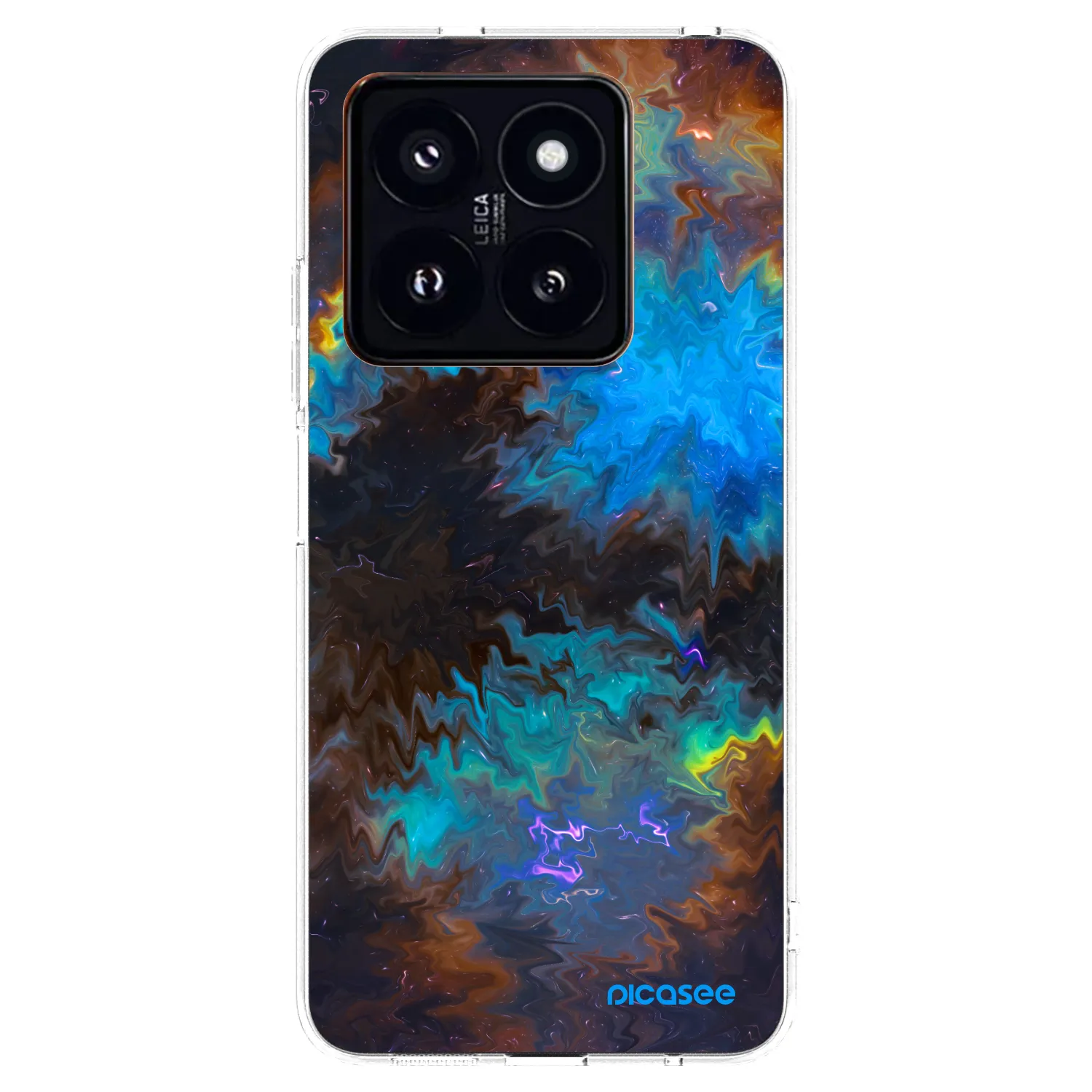 Picasee Xiaomi 14 Pro Hülle - Transparentes Silikon - Space