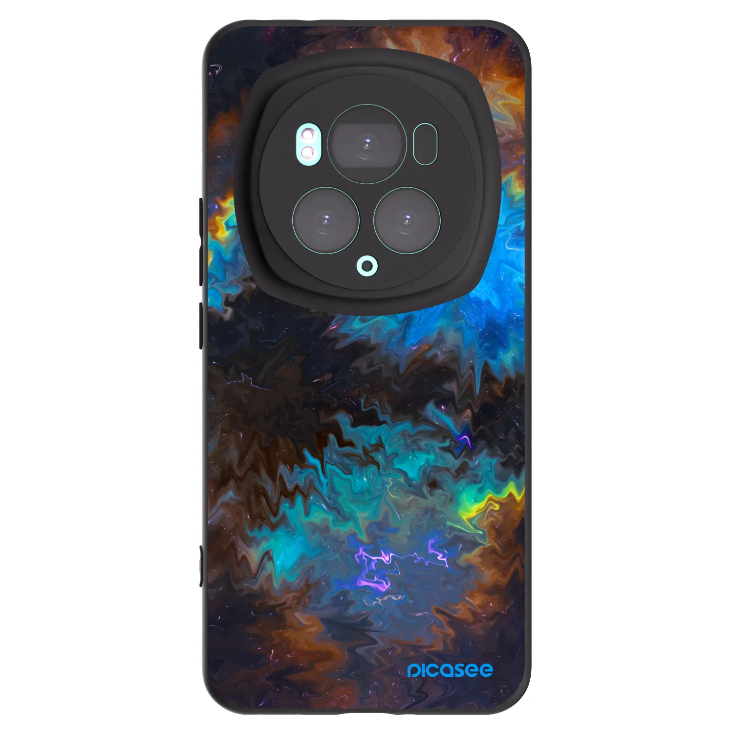 Picasee Honor Magic6 Pro Hülle - Schwarzes Silikon - Space