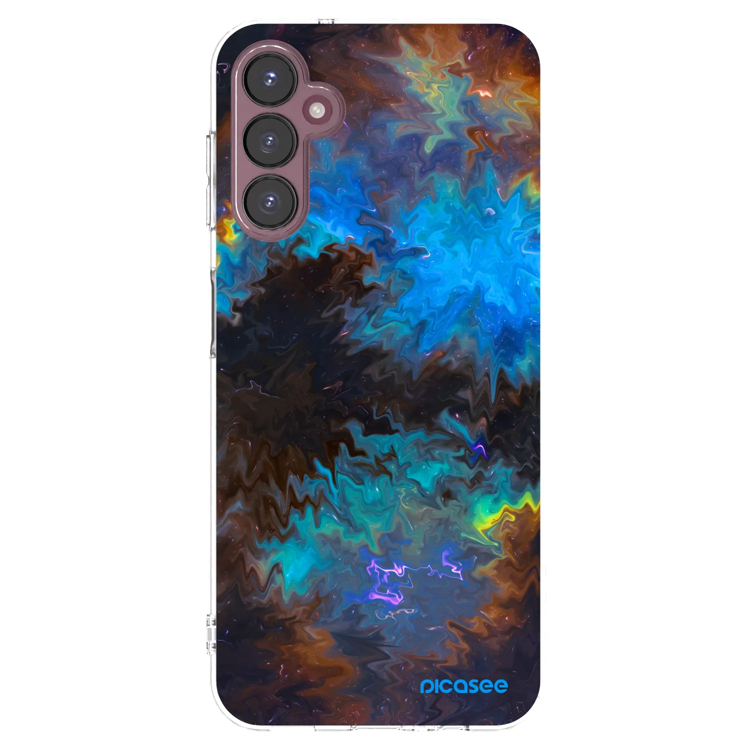 Picasee Samsung Galaxy A05s A057G Hülle - Transparentes Silikon - Space