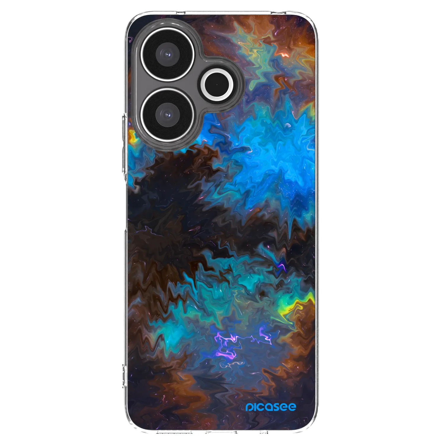 Picasee Xiaomi Redmi 13 4G Hülle - Transparentes Silikon - Space