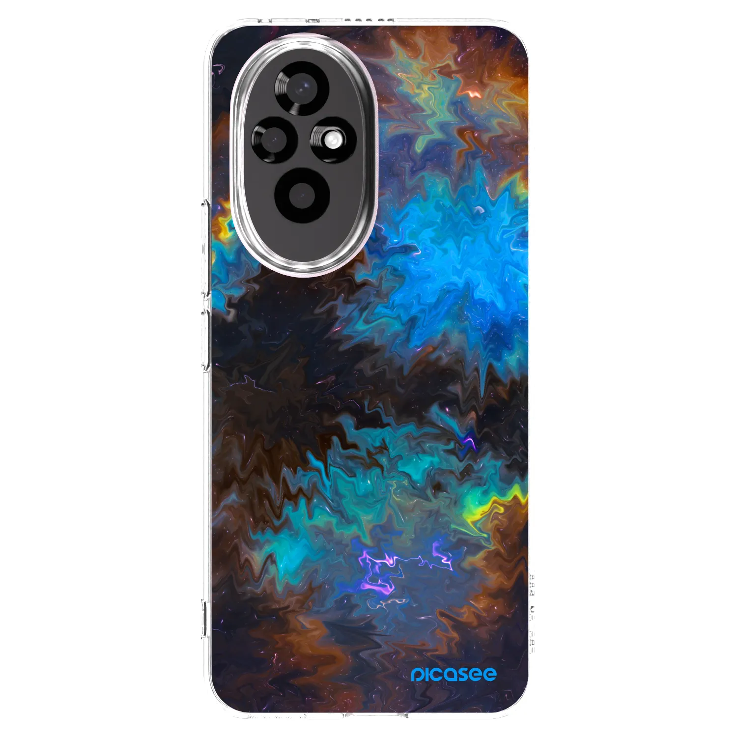 Picasee Honor 200 Pro 5G Hülle - Transparentes Silikon - Space