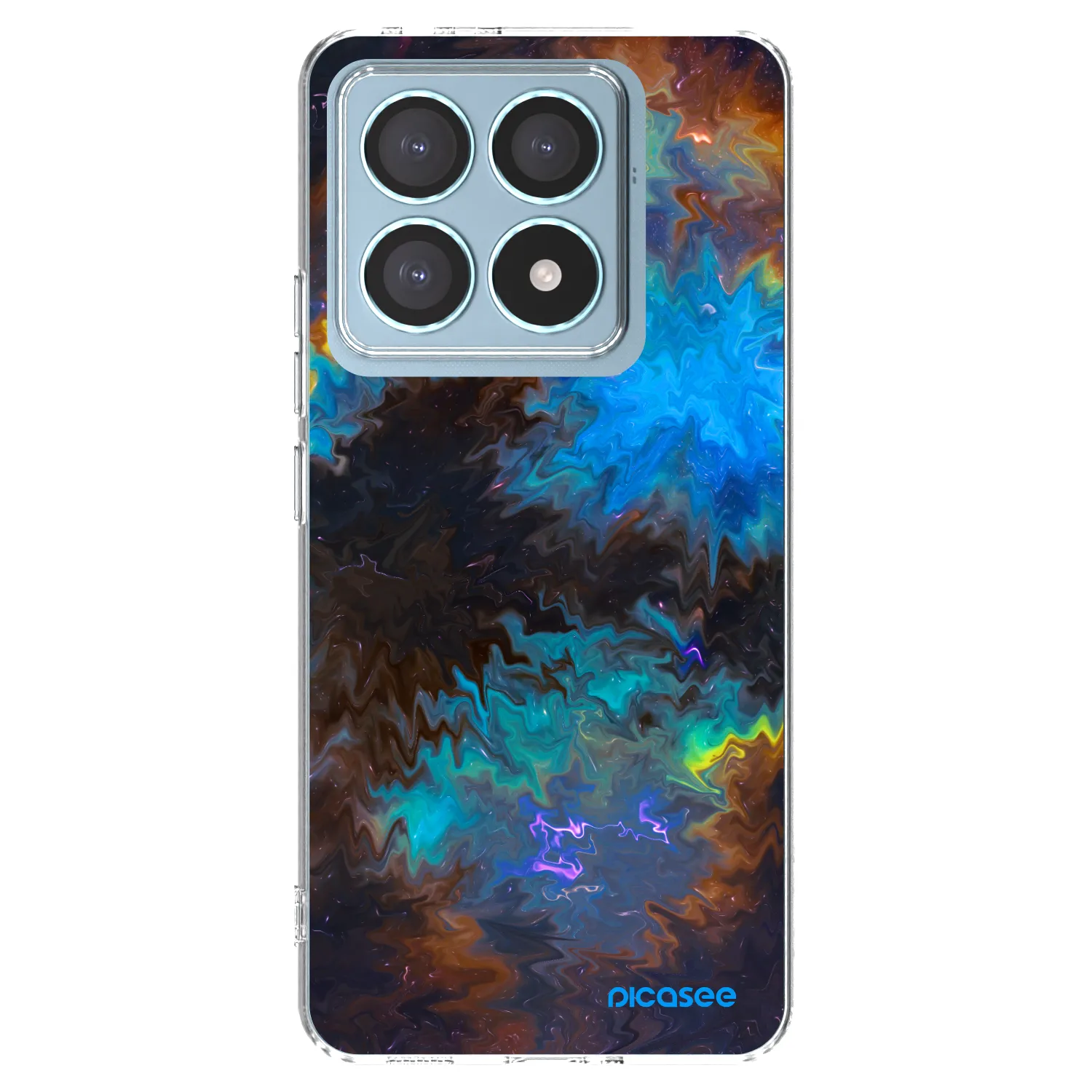 Picasee Xiaomi 14T Pro Hülle - Transparentes Silikon - Space
