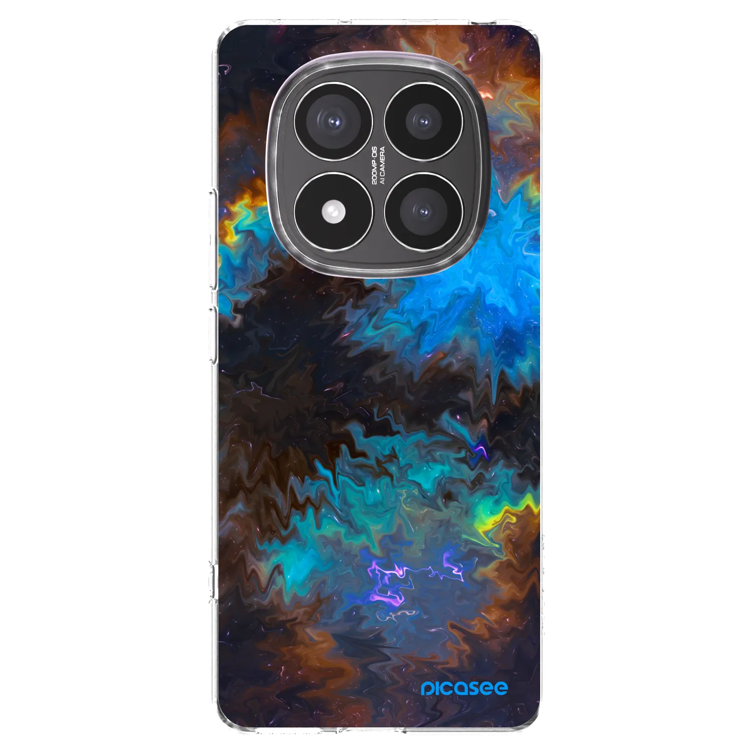 Picasee Xiaomi Redmi Note 14 Pro+ 5G Hülle - Transparentes Silikon - Space