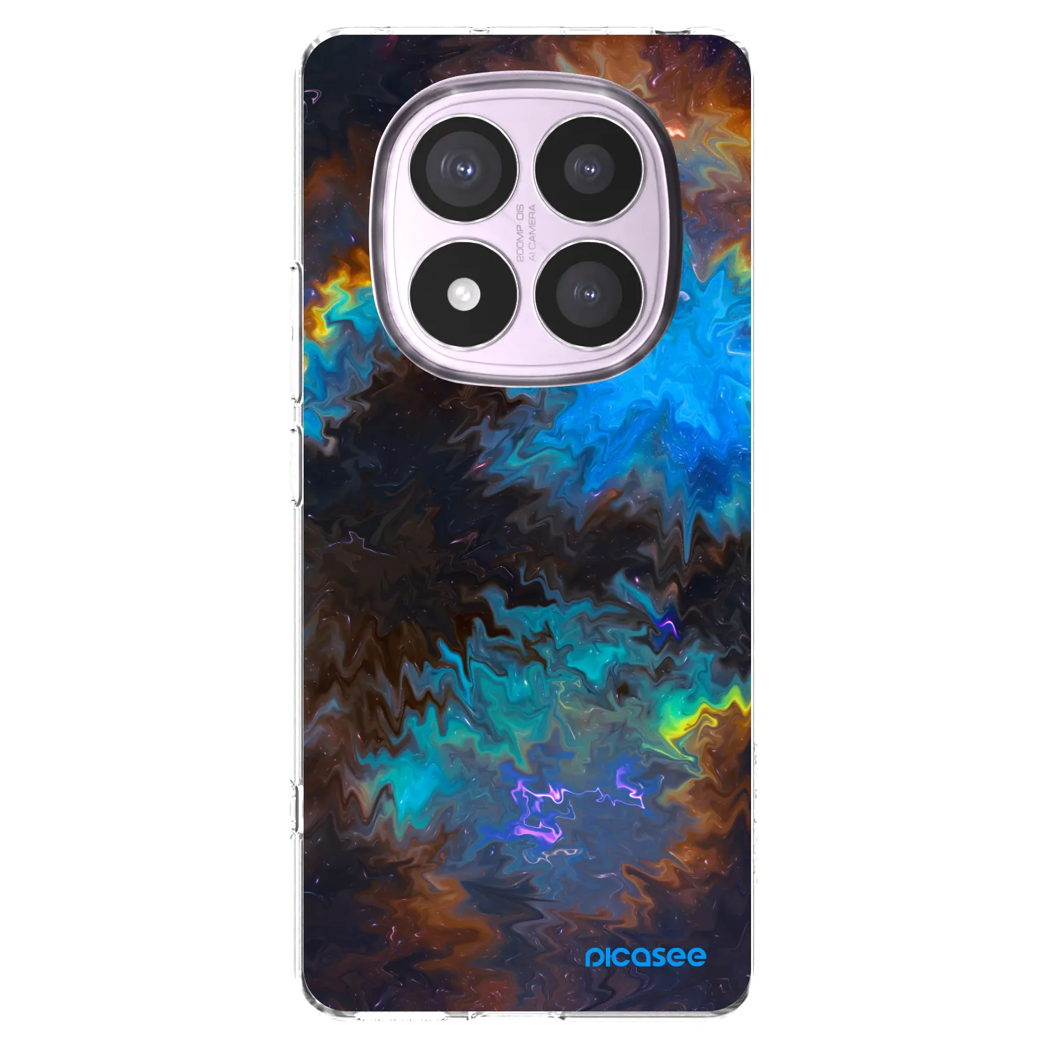 Picasee Xiaomi Redmi Note 14 Pro 5G Hülle - Transparentes Silikon - Space