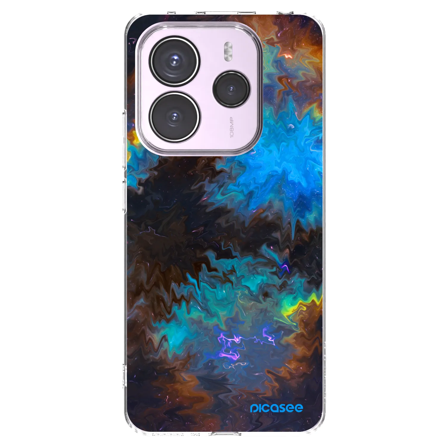 Picasee Xiaomi Redmi Note 14 5G Hülle - Transparentes Silikon - Space