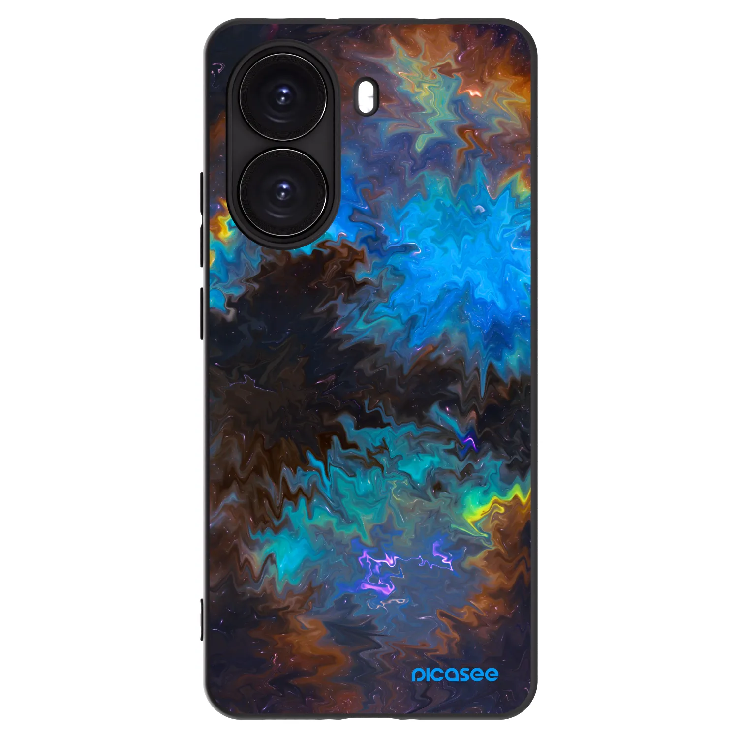 Picasee Xiaomi Poco X7 Pro 5G Hülle - Schwarzes Silikon - Space