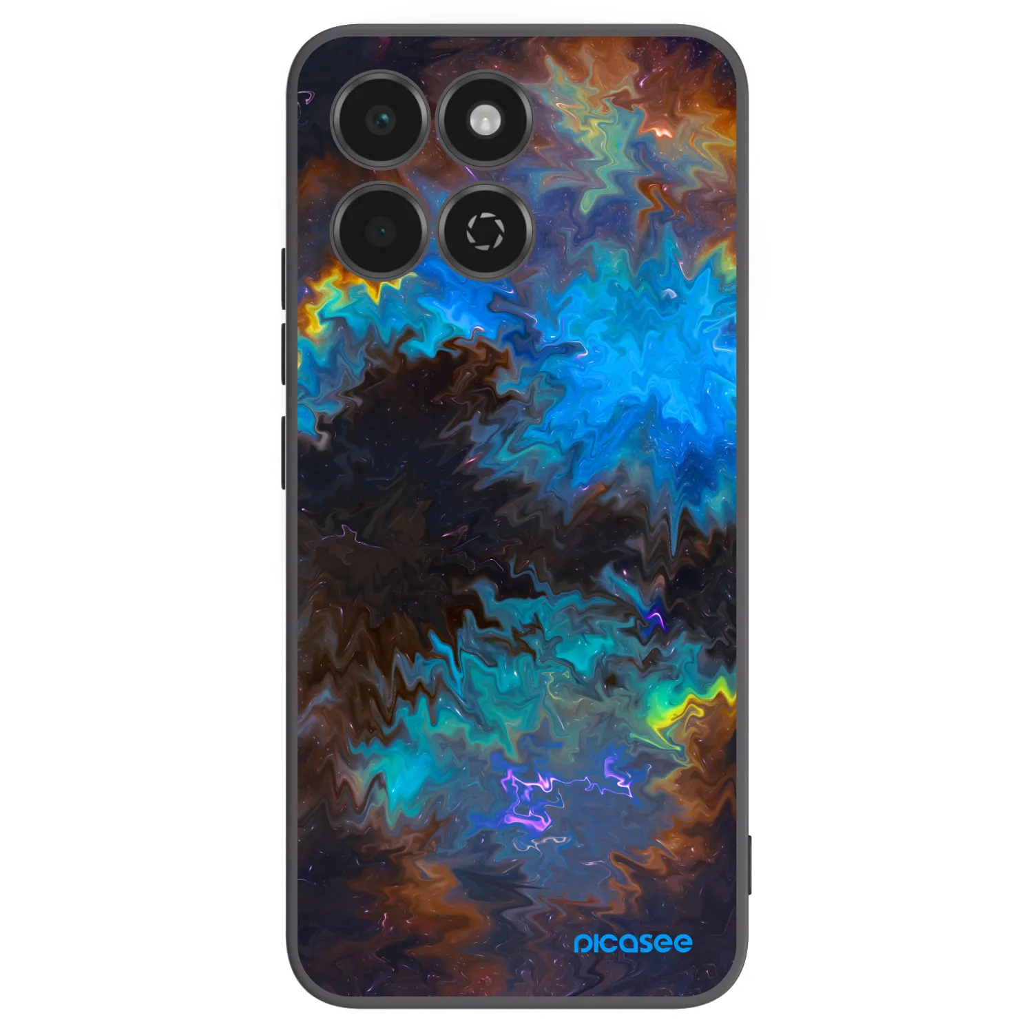 Picasee Honor 200 Smart 5G Hülle - Schwarzes Silikon - Space