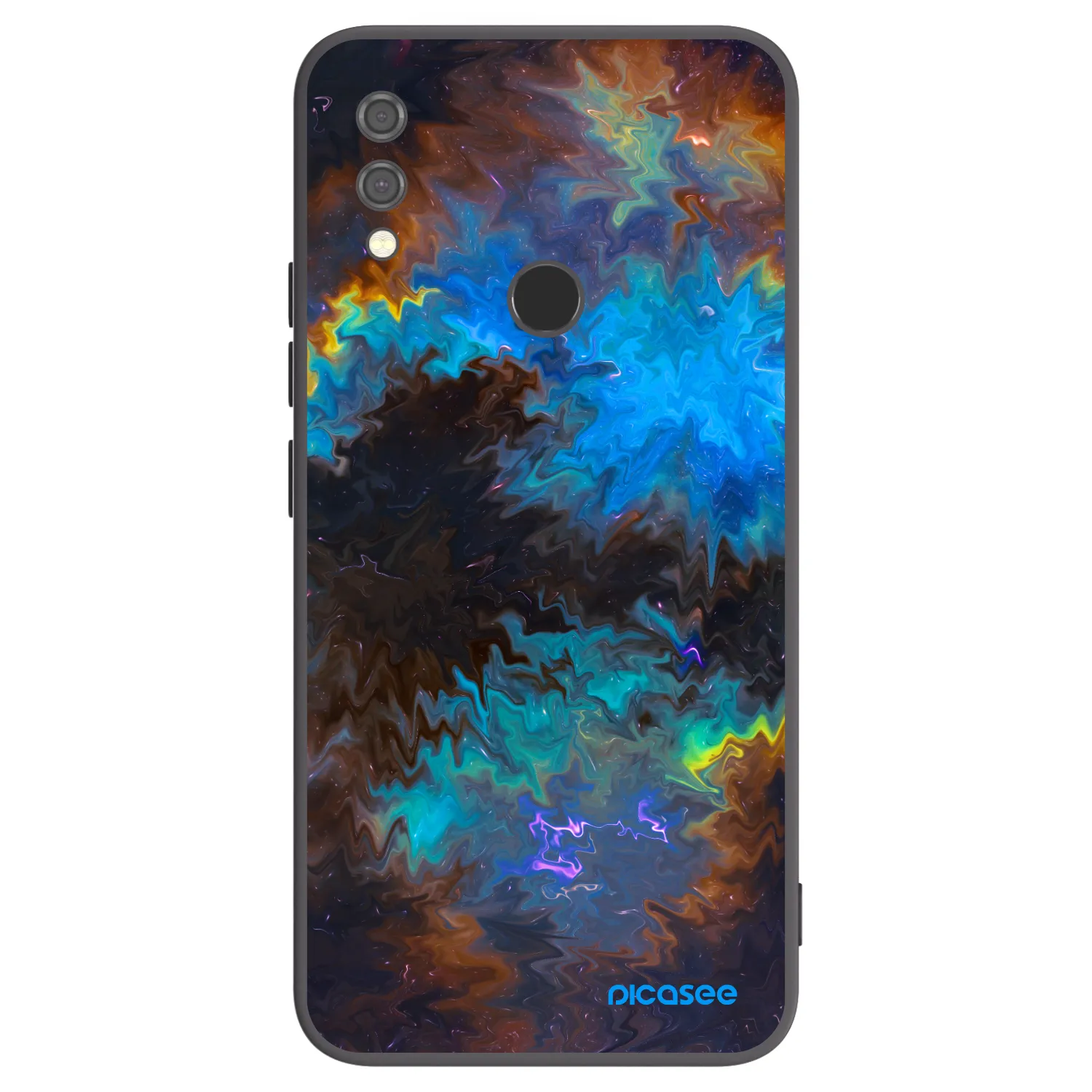 Picasee Xiaomi Redmi Note 7 Hülle - Schwarzes Silikon - Space