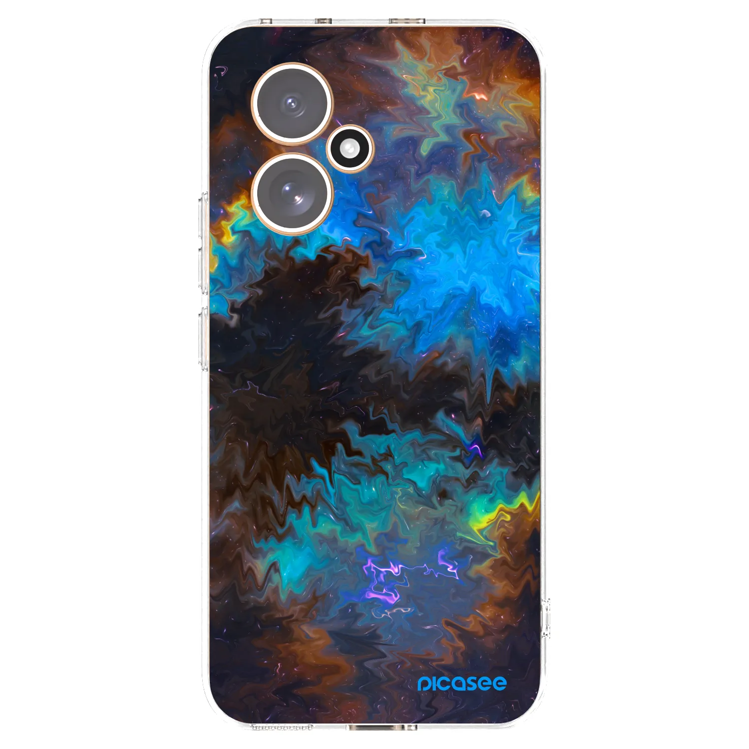 Picasee Honor 400 5G Hülle - Transparentes Silikon - Space