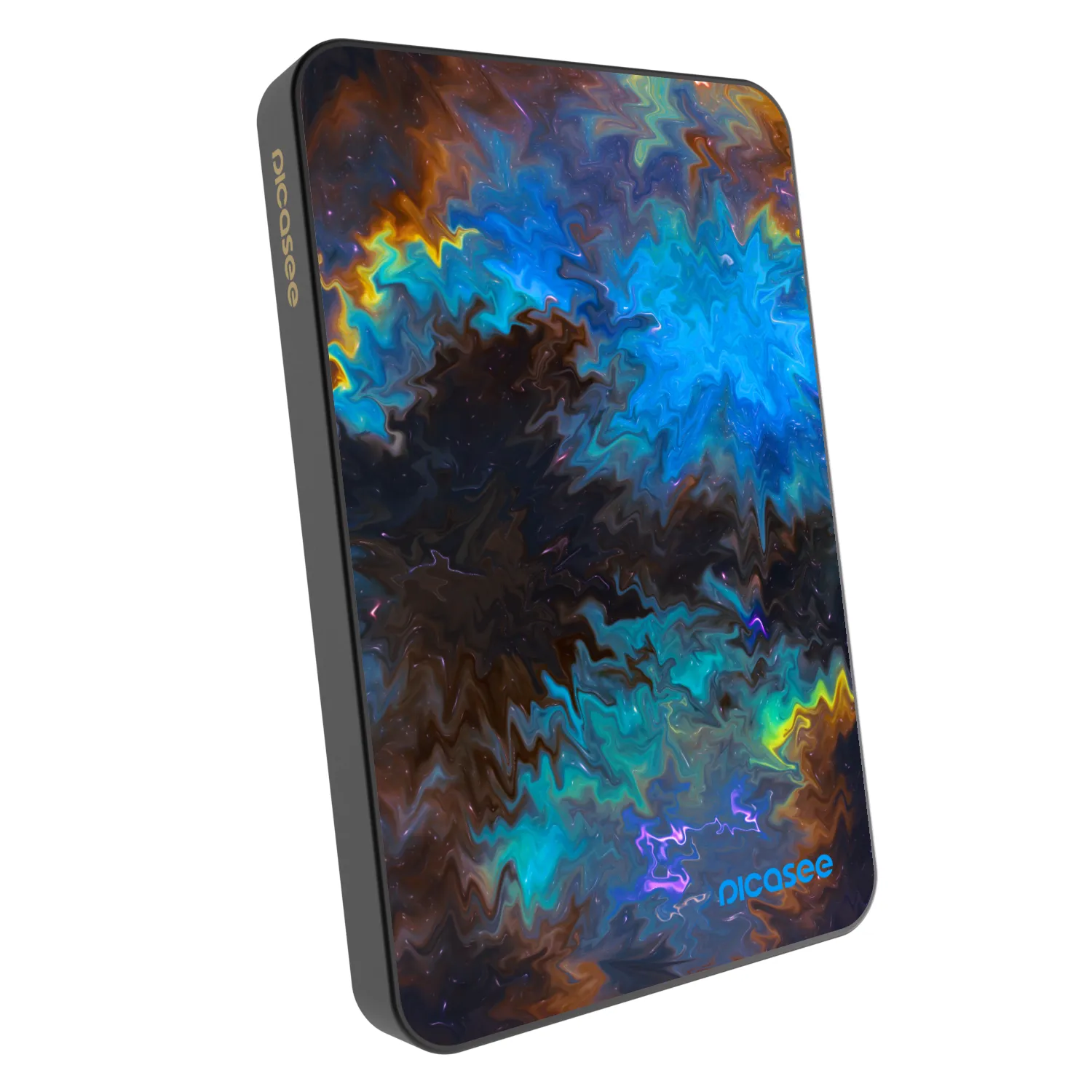 Picasee Powerbank mit MagSafe 5 000 mAh Grau - Space
