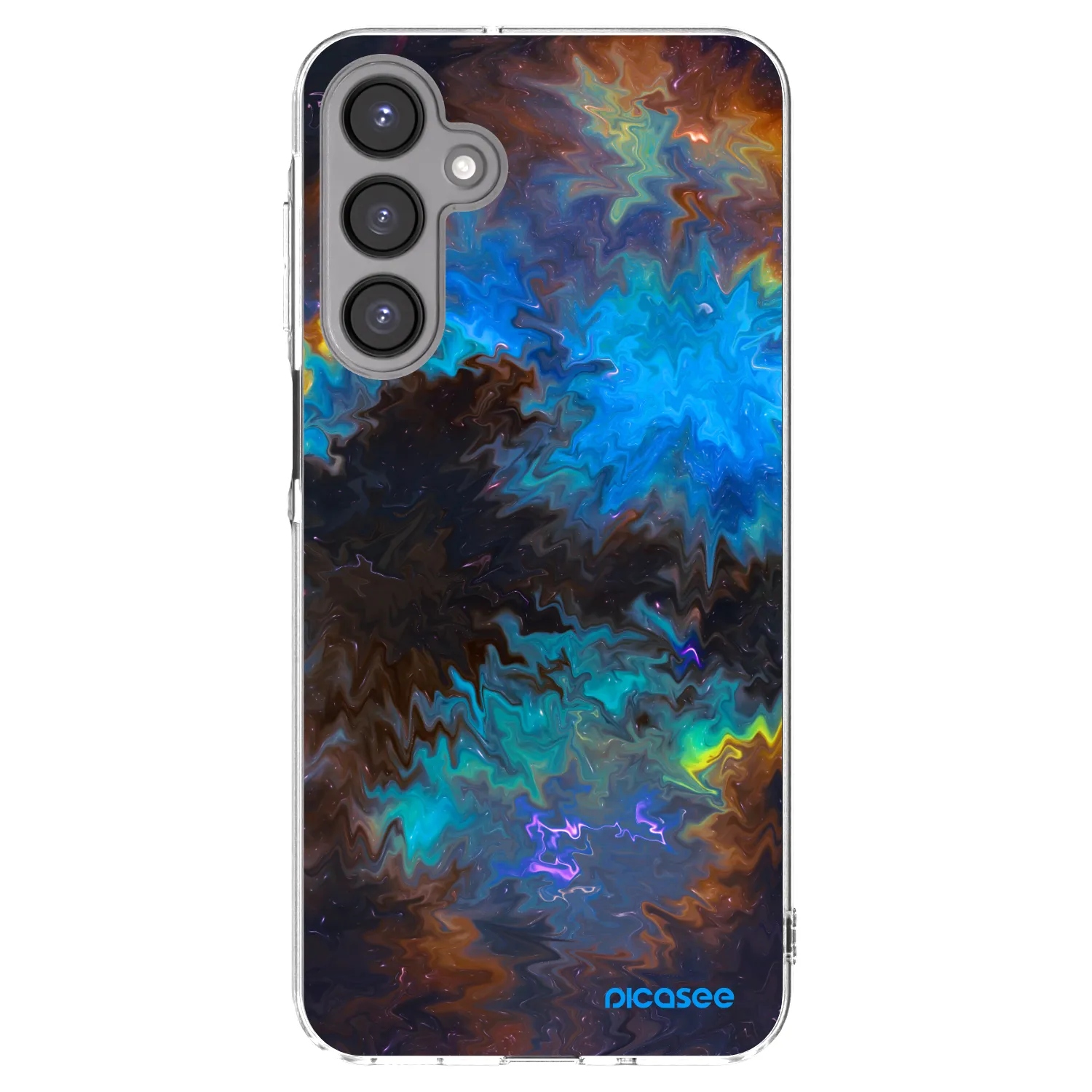 Picasee Samsung Galaxy A16 4G Hülle - Transparentes Silikon - Space