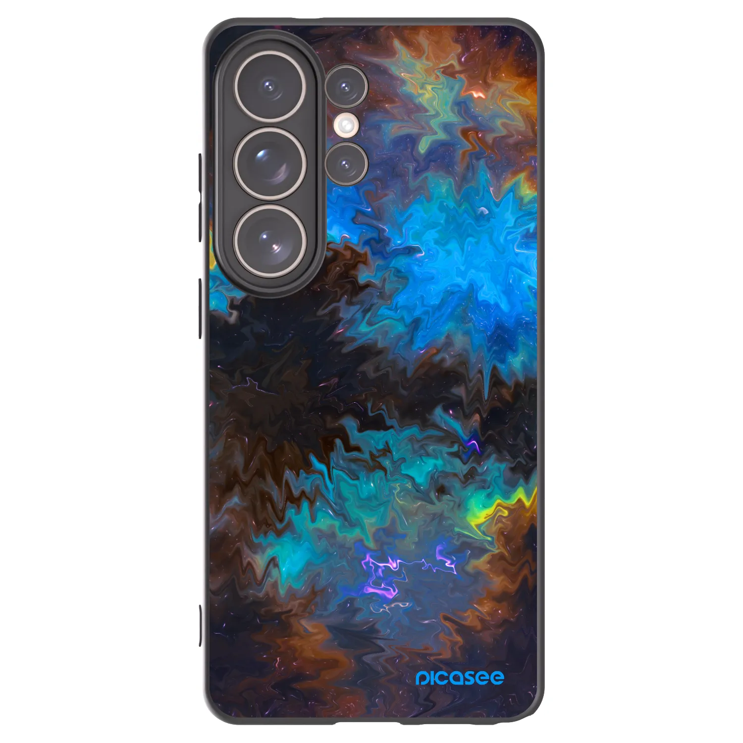 Picasee Samsung Galaxy S26 Ultra Hülle - Schwarzes Silikon - Space