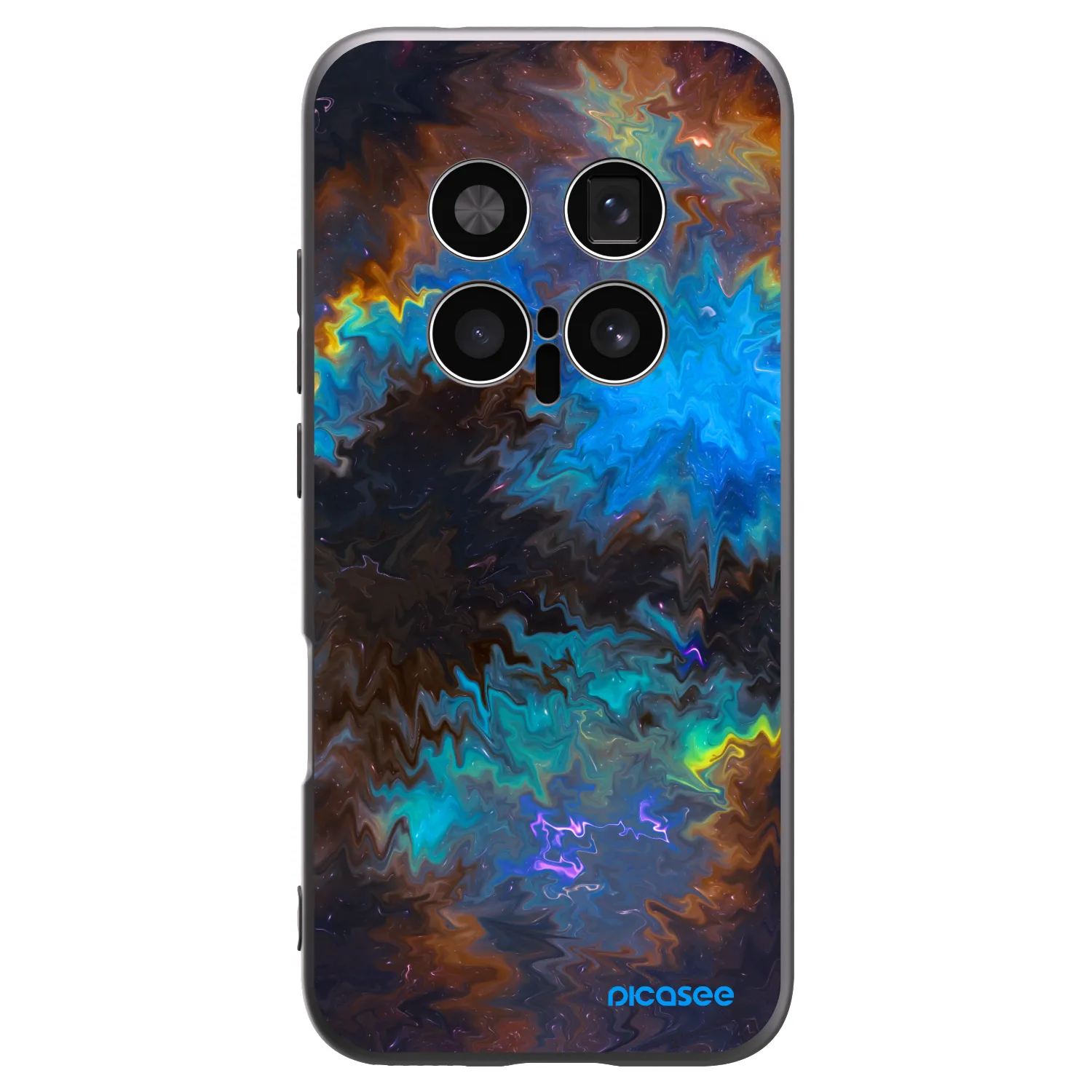 Picasee Honor Magic8 Pro 5G Hülle - Schwarzes Silikon - Space