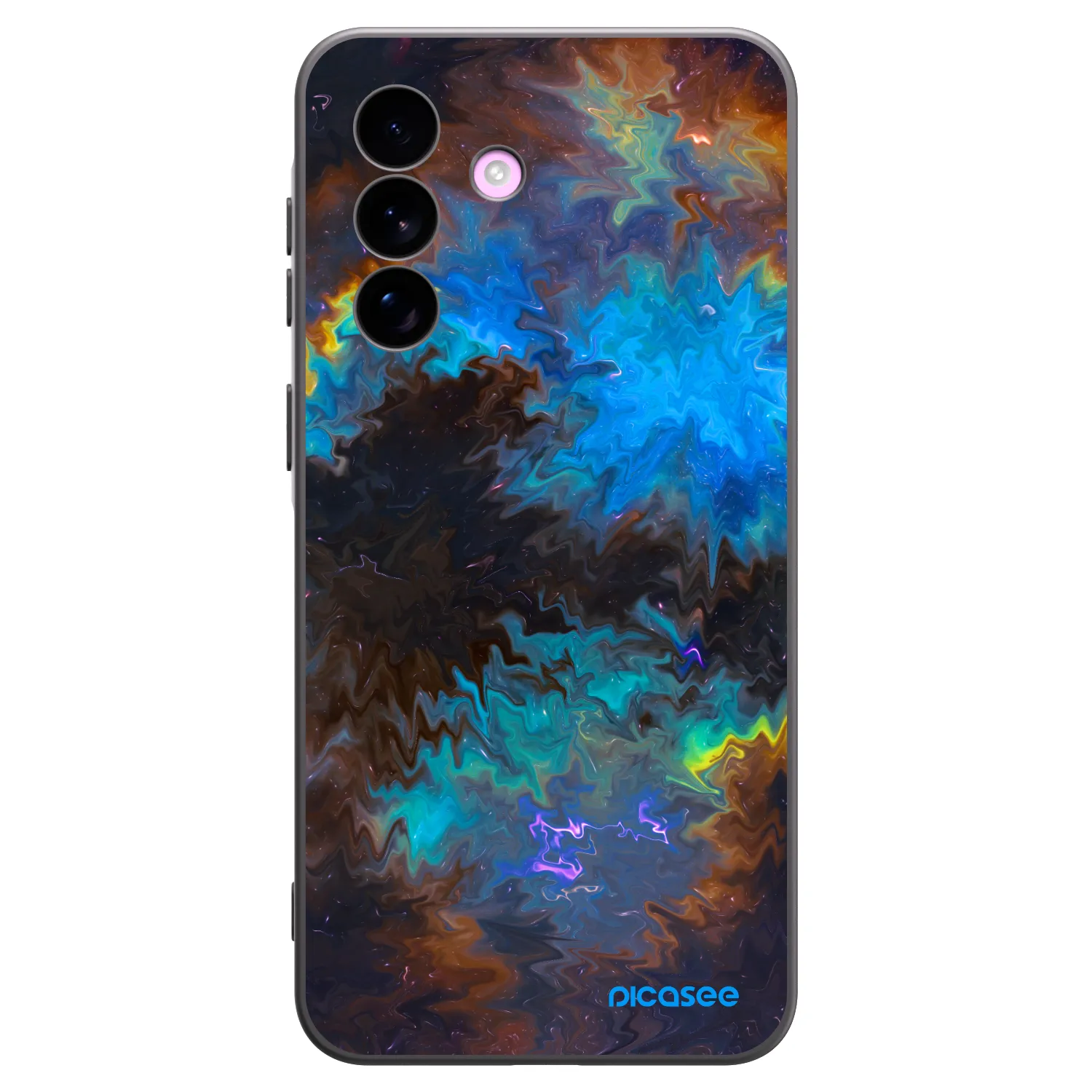 Picasee Samsung Galaxy A57 5G Hülle - Schwarzes Silikon - Space