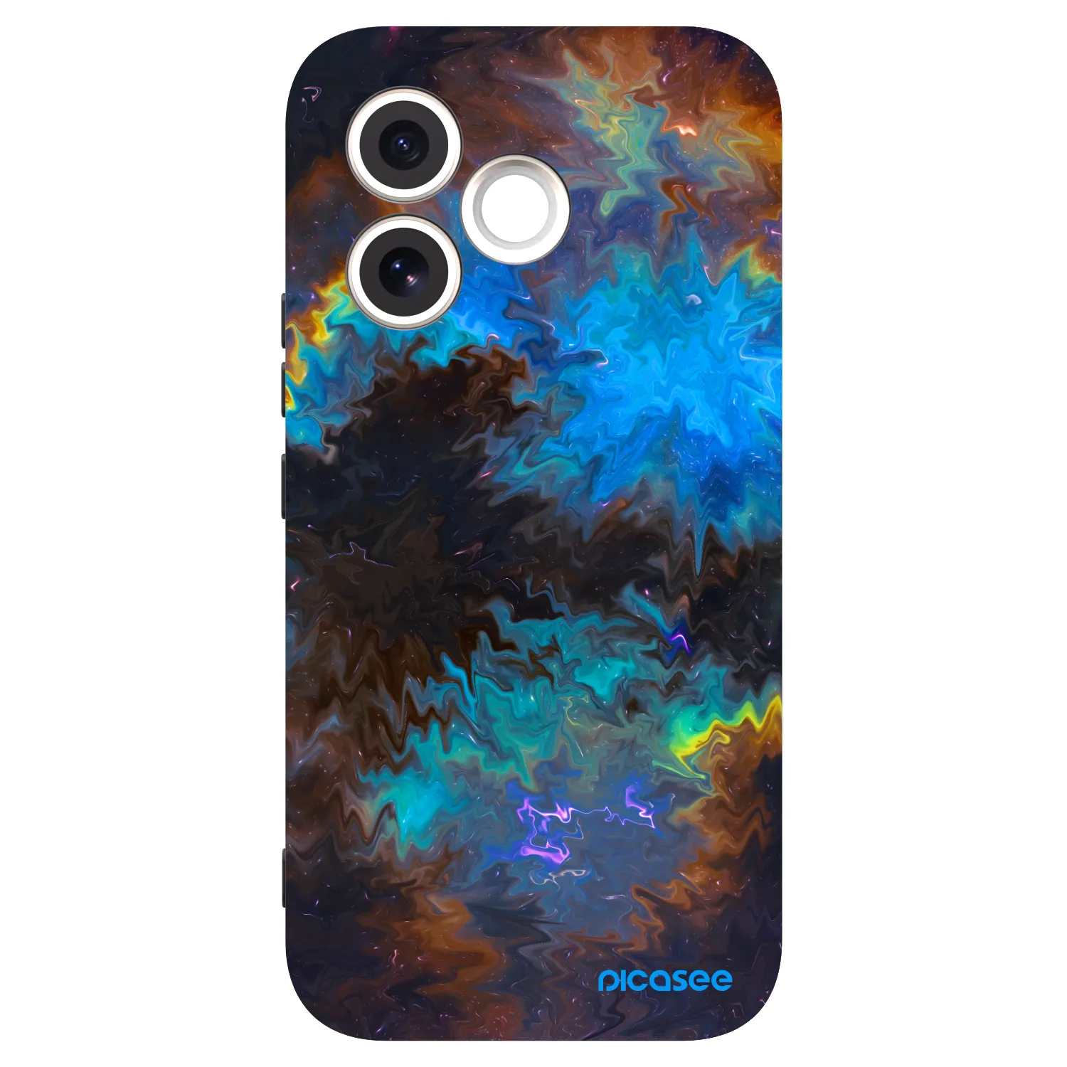 Picasee Honor 600 Lite Hülle - Schwarzes Silikon - Space