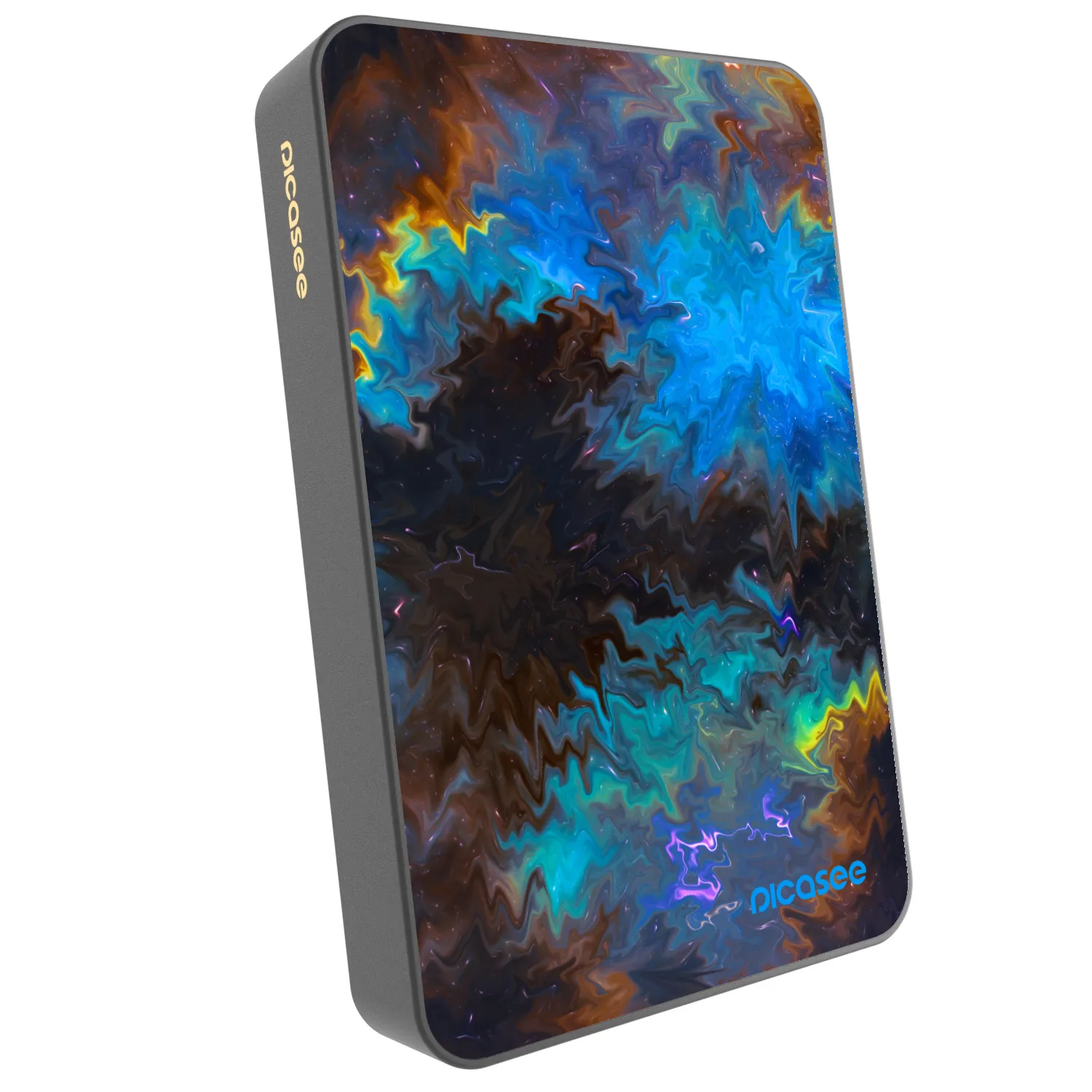 Picasee Powerbank mit MagSafe 10 000 mAh Grau - Space