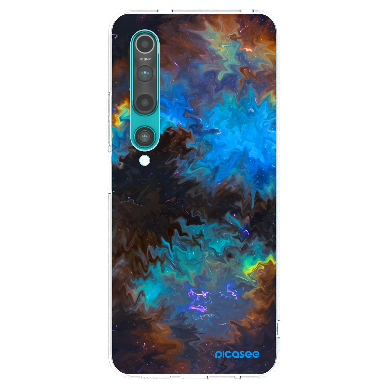 Picasee Xiaomi Mi 10 Hülle - Transparentes Silikon - Space