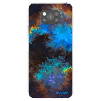 Picasee Xiaomi Poco X3 Hülle - Schwarzes Silikon - Space