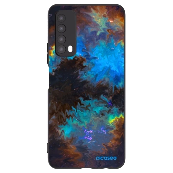 Picasee Huawei P Smart 2021 Hülle - Schwarzes Silikon - Space