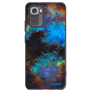 Picasee Xiaomi Redmi Note 10 Hülle - Schwarzes Silikon - Space