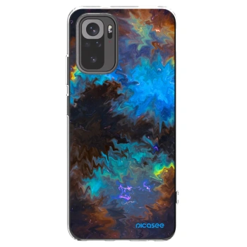 Picasee Xiaomi Redmi Note 10S Hülle - Transparentes Silikon - Space