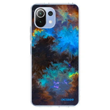Picasee Xiaomi Mi 11 Lite Hülle - Transparentes Silikon - Space
