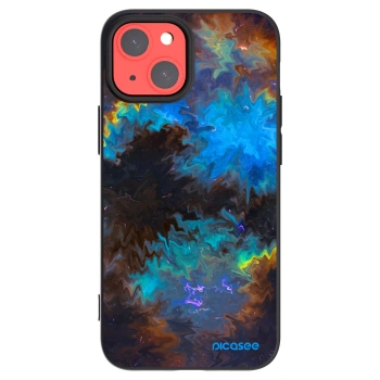 Picasee Apple iPhone 13 mini Hülle - Schwarzes Silikon - Space