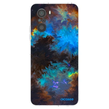 Picasee Xiaomi Poco F3 Hülle - Transparentes Silikon - Space