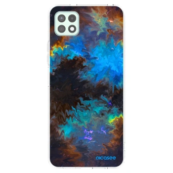 Picasee Samsung Galaxy A22 A226B 5G Hülle - Transparentes Silikon - Space