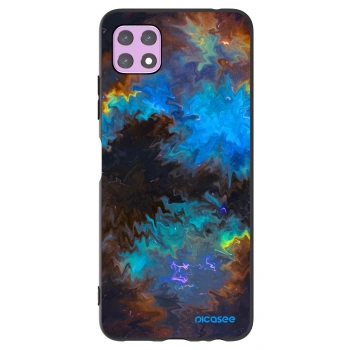 Picasee Samsung Galaxy A22 A226B 5G Hülle - Schwarzes Silikon - Space