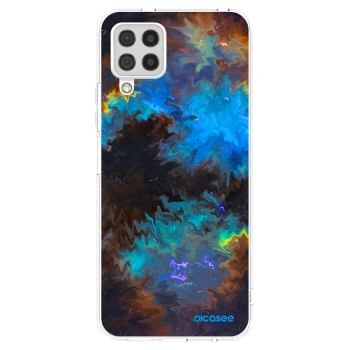 Picasee Samsung Galaxy A22 A225F 4G Hülle - Transparentes Silikon - Space