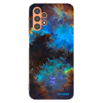 Picasee Samsung Galaxy A13 4G A135 Hülle - Transparentes Silikon - Space