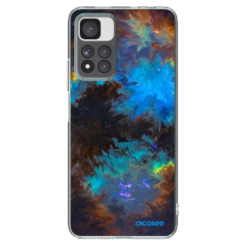 Picasee Xiaomi Redmi Note 11 Pro+ 5G Hülle - Transparentes Silikon - Space