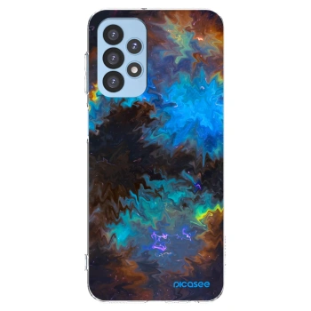 Picasee Samsung Galaxy A23 A235F 4G Hülle - Transparentes Silikon - Space