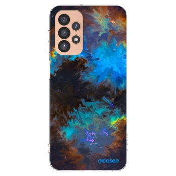 Picasee Samsung Galaxy A23 A236B 5G Hülle - Transparentes Silikon - Space