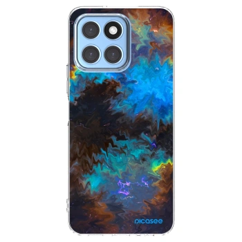 Picasee Honor X8 5G Hülle - Transparentes Silikon - Space