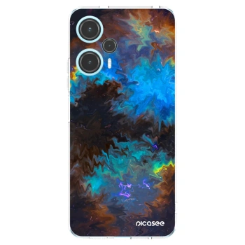 Picasee Xiaomi Poco F5 Hülle - Transparentes Silikon - Space
