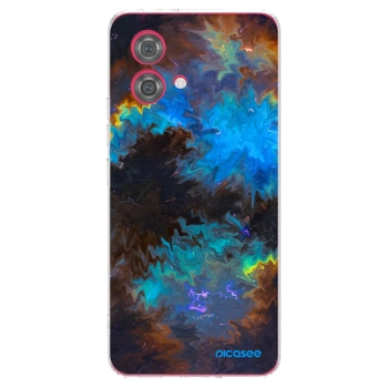 Picasee Motorola Moto G84 5G Hülle - Transparentes Silikon - Space