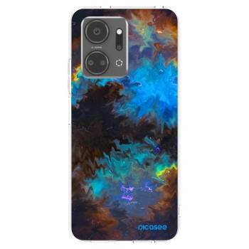 Picasee Honor X7a Hülle - Transparentes Silikon - Space