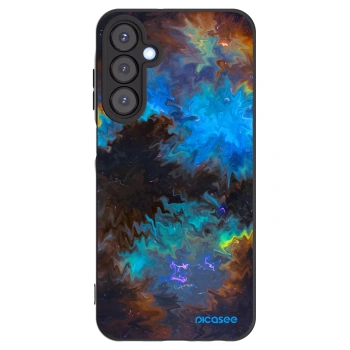 Picasee Samsung Galaxy A25 A256B 5G Hülle - Schwarzes Silikon - Space