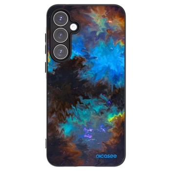 Picasee Samsung Galaxy A55 5G A556B Hülle - Schwarzes Silikon - Space