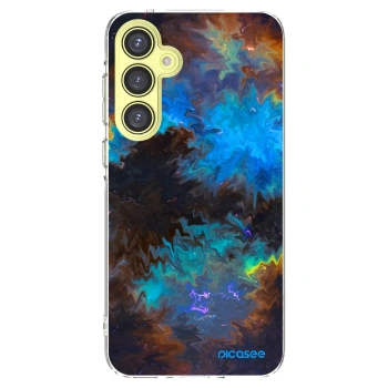 Picasee Samsung Galaxy A35 5G A356B Hülle - Transparentes Silikon - Space