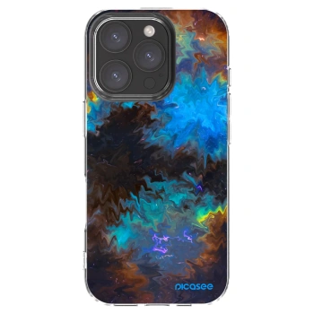 Picasee Apple iPhone 16 Pro Hülle - Transparentes Silikon - Space