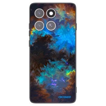 Picasee Motorola Edge 60 Pro Hülle - Schwarzes Silikon - Space