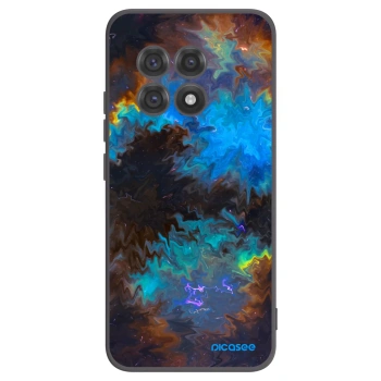 Picasee OnePlus 13R 5G Hülle - Schwarzes Silikon - Space