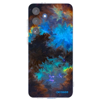 Picasee Samsung Galaxy S25 FE 5G Hülle - Transparentes Silikon - Space